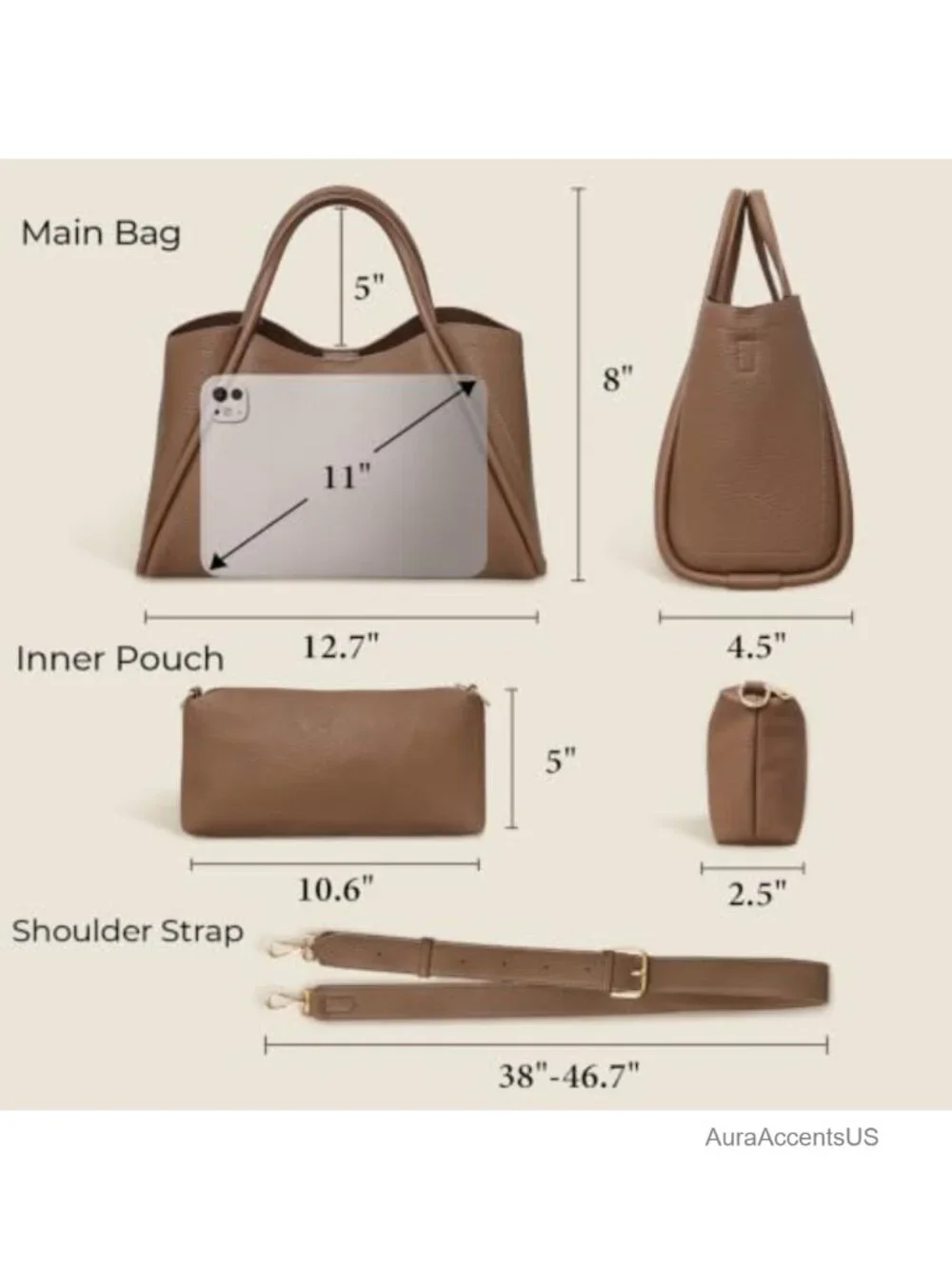 N/A sleek structured